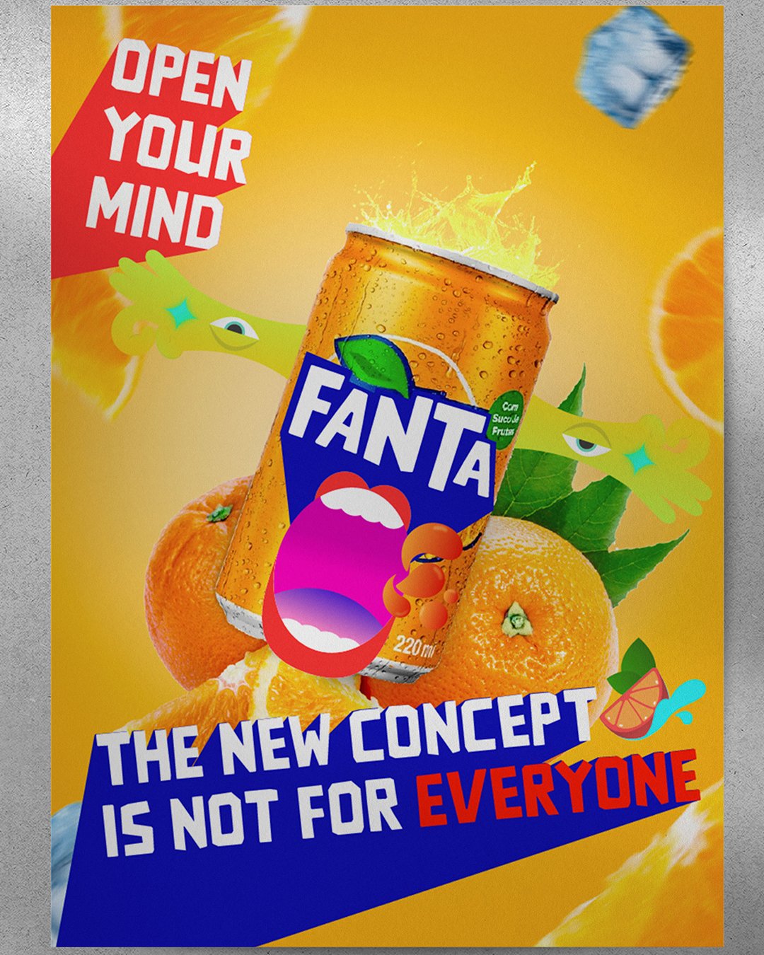 Fanta, poster
