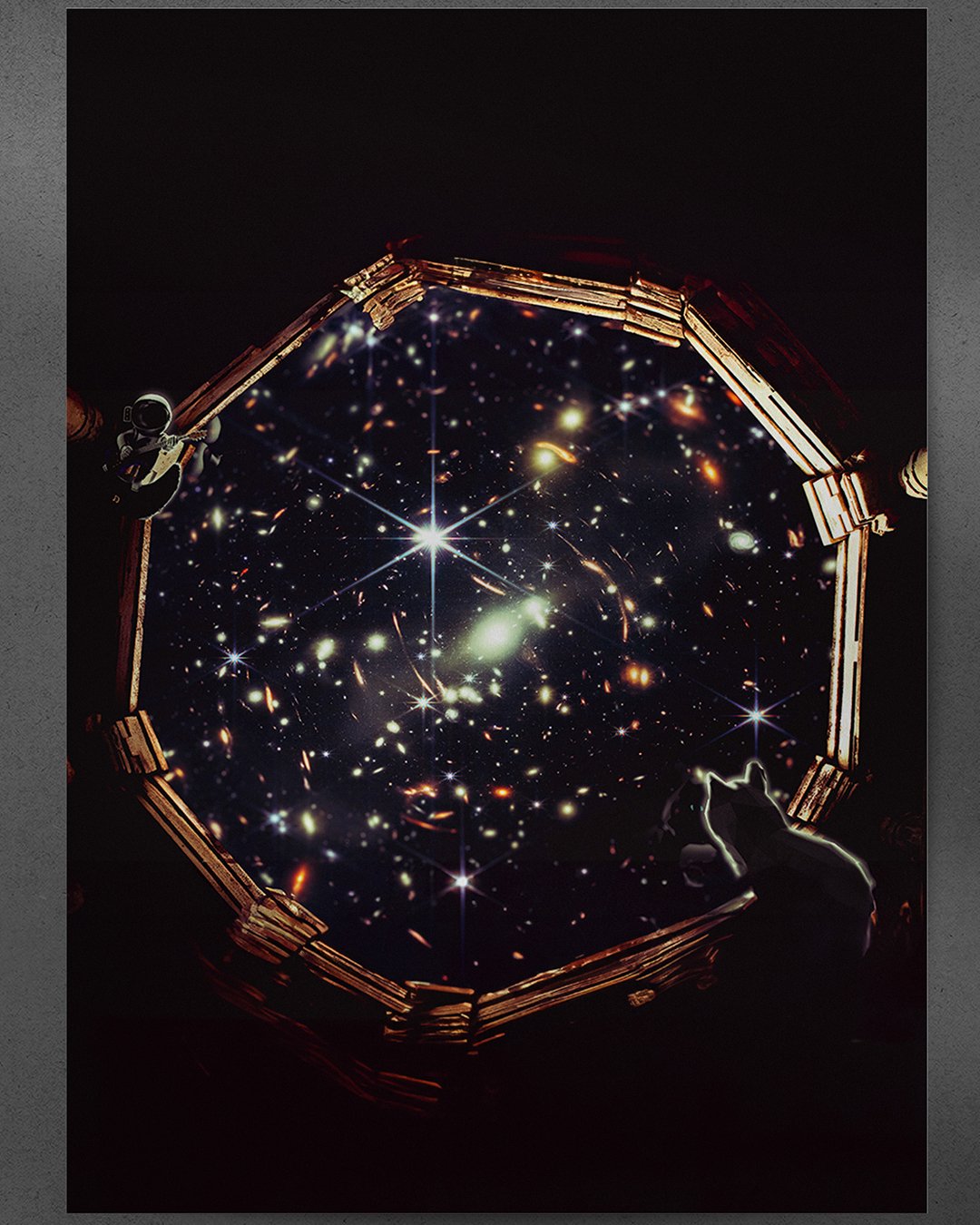 Galaxia Gato, poster