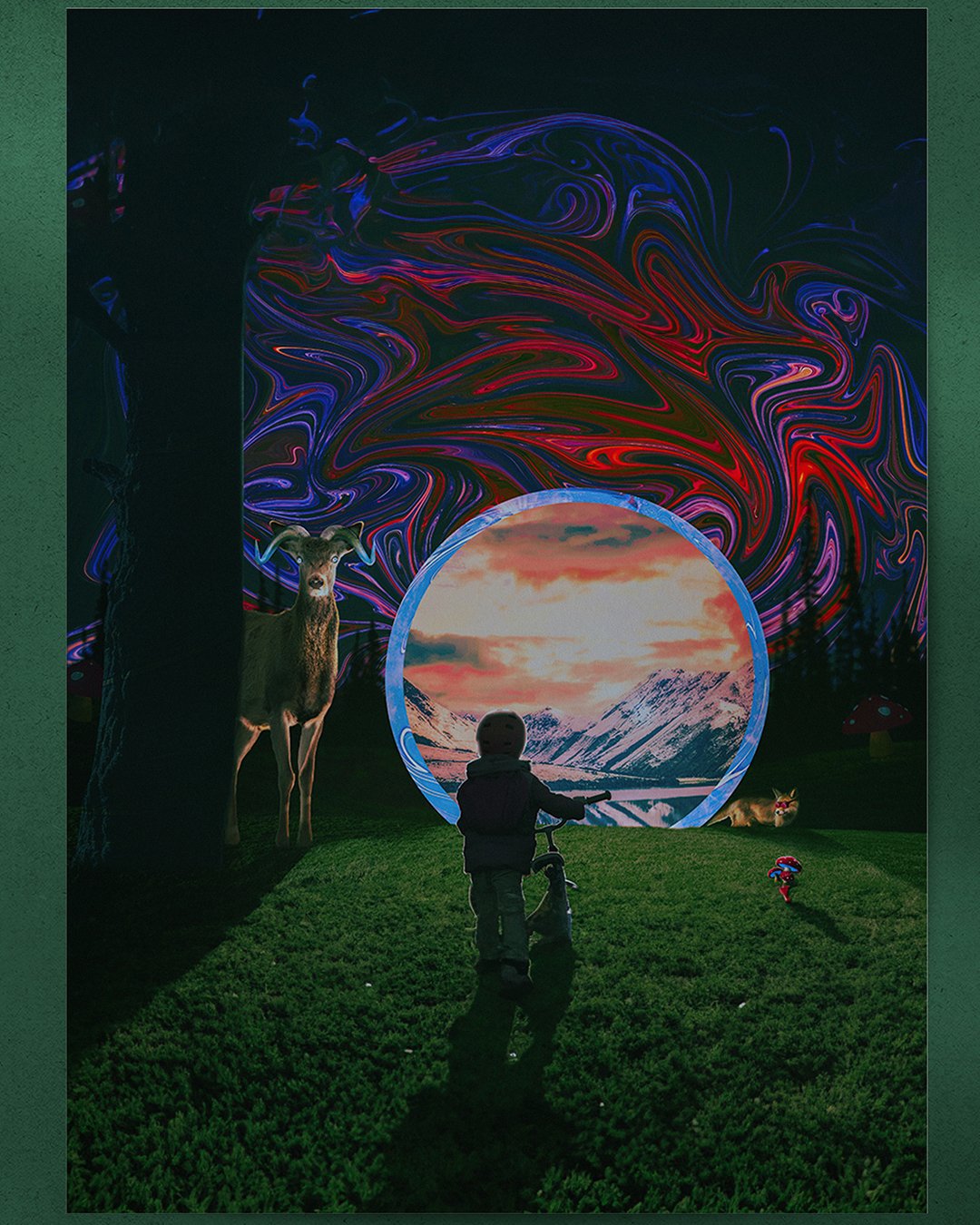 Niña y Zorro, poster