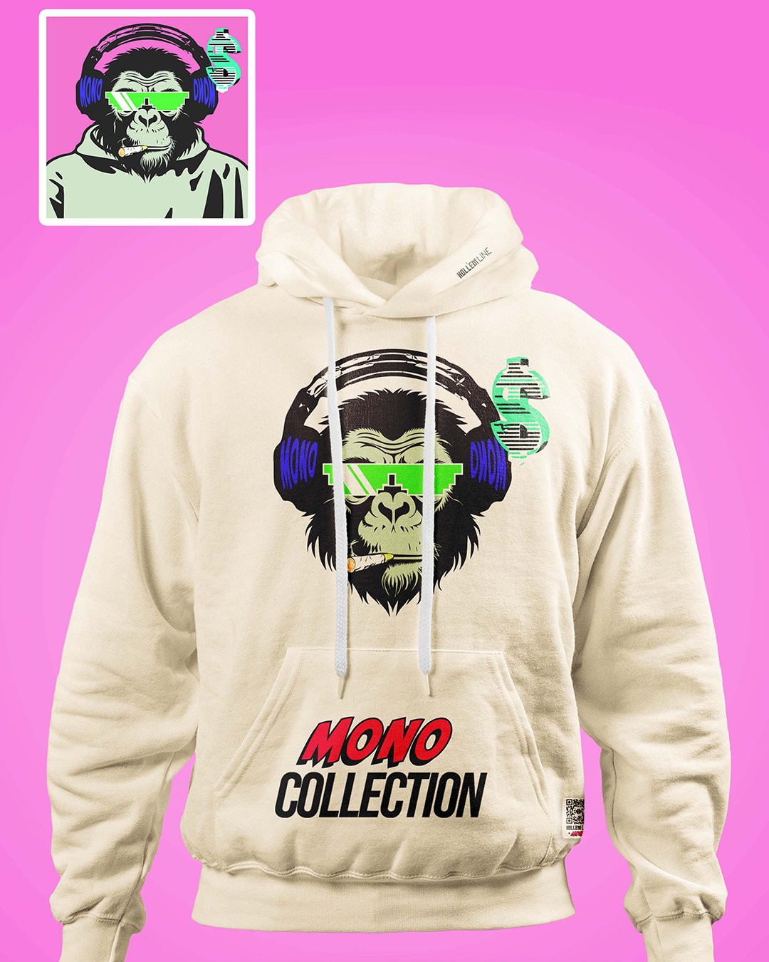 Product mockup — apparel