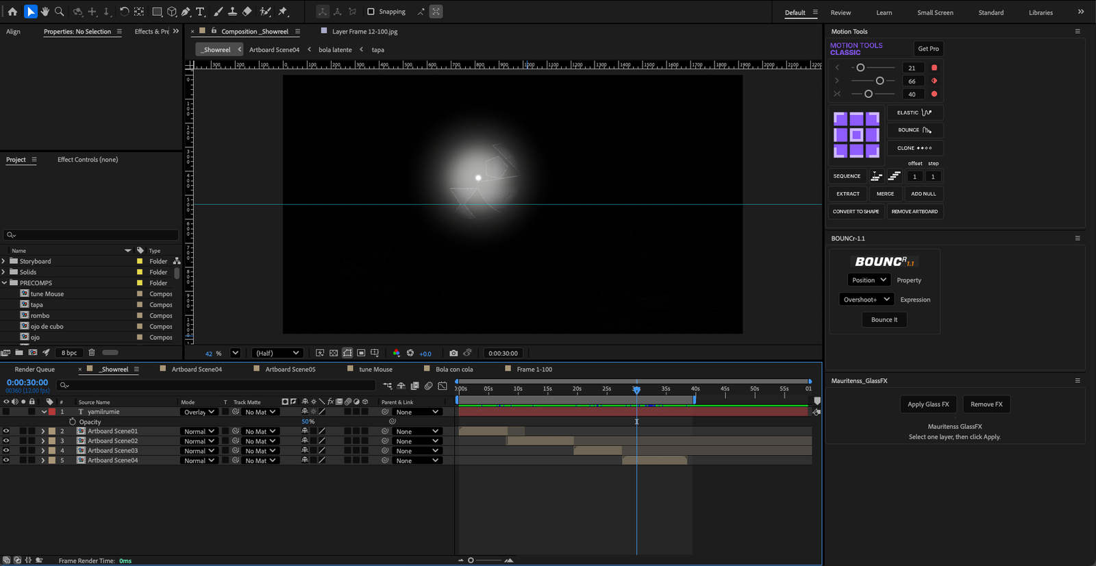 Behind the process, screenshot 02