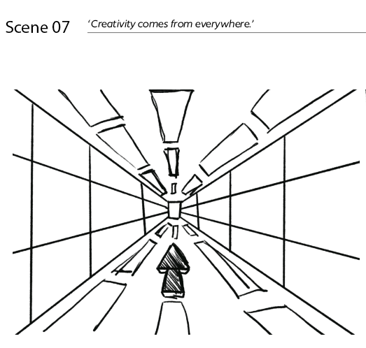 Scene composition, Showreel process