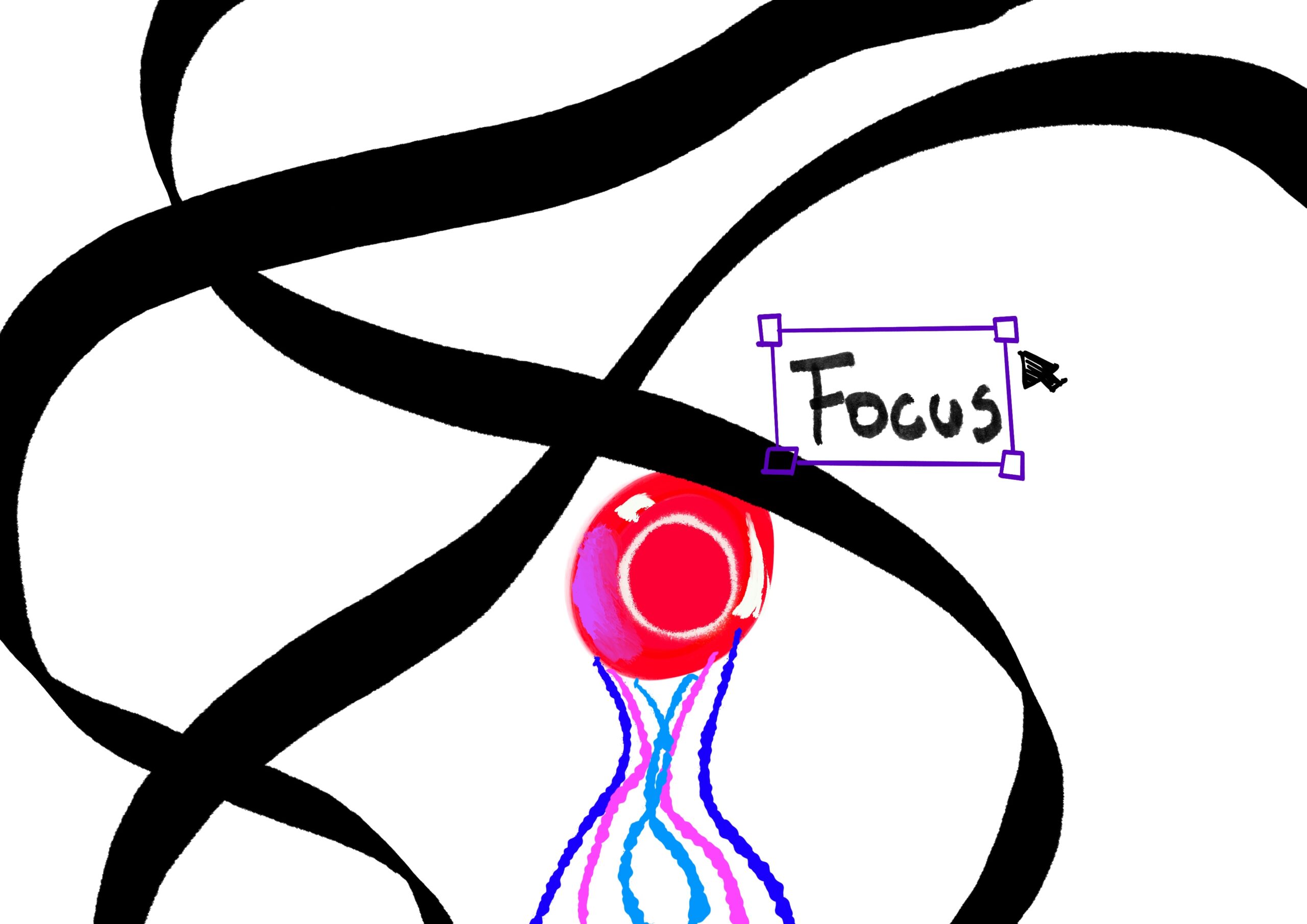 Focus label sketch