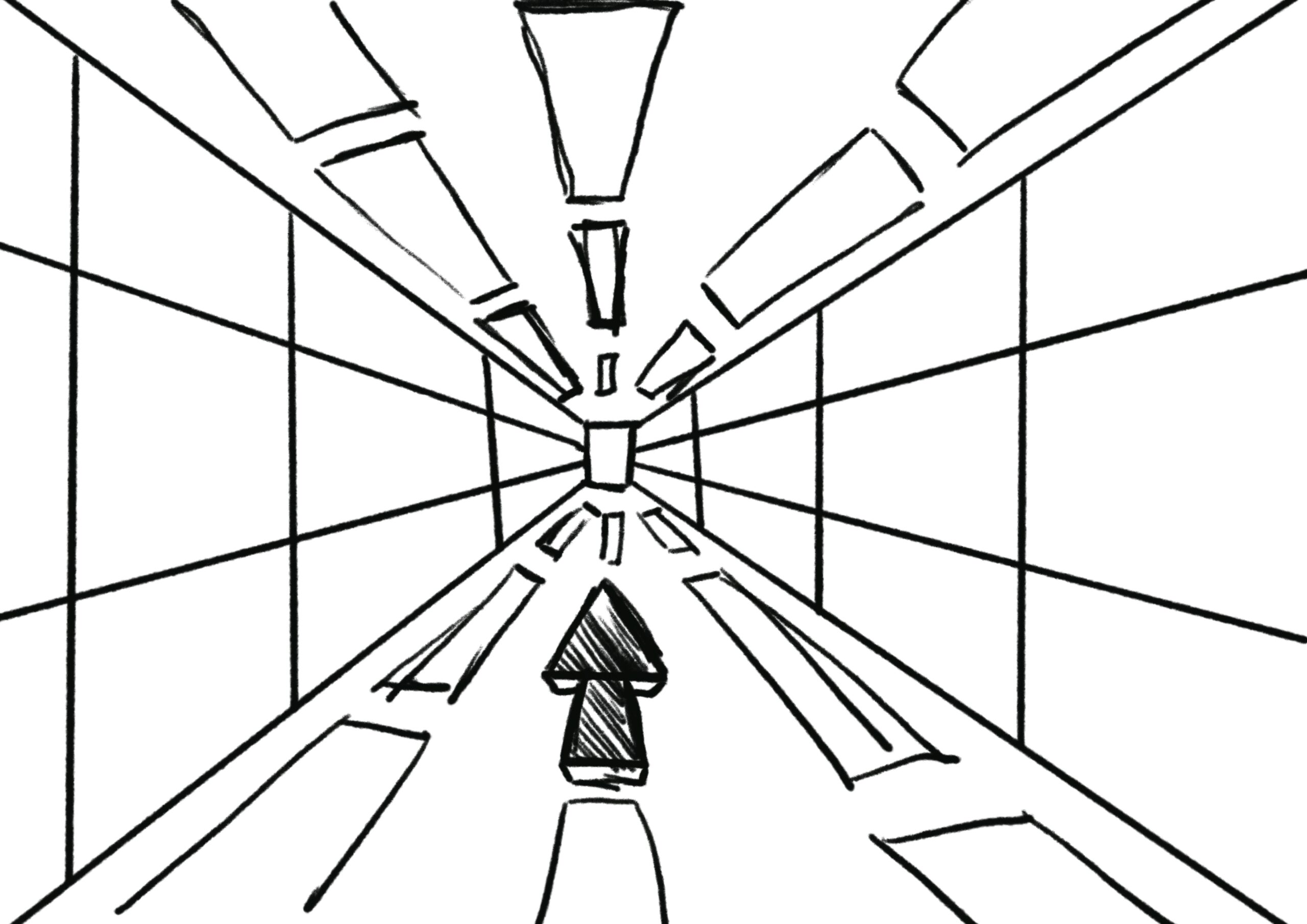 Tunnel perspective